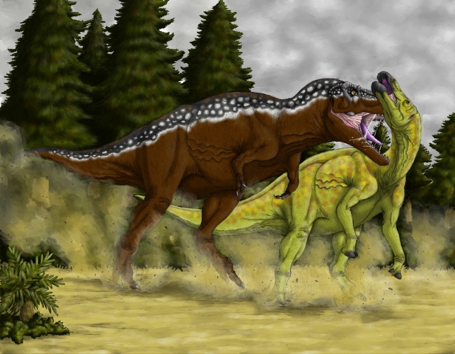 Zhuchengtyrannus VS Shantungosaurus