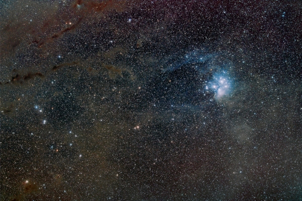プレアデス付近の星雲_20201117