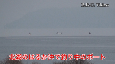 3日連続穏やかな琵琶湖!! 今年最後の釣り日和か!? #今日の琵琶湖（YouTubeムービー）