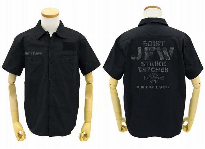501st JFW ワッペンベースワークシャツ