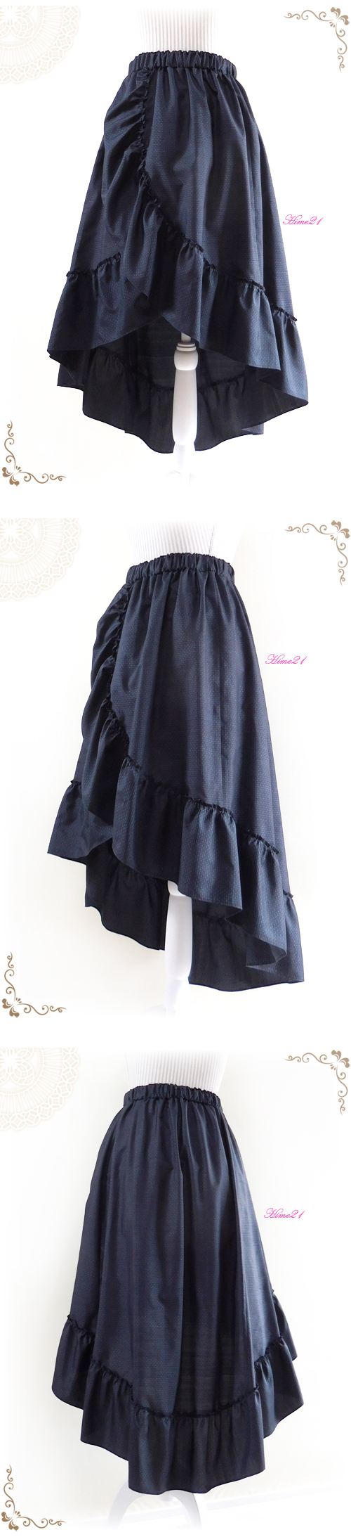 新規購入 大島紬リメイクジャンパースカート&ボレロのセット スーツ 