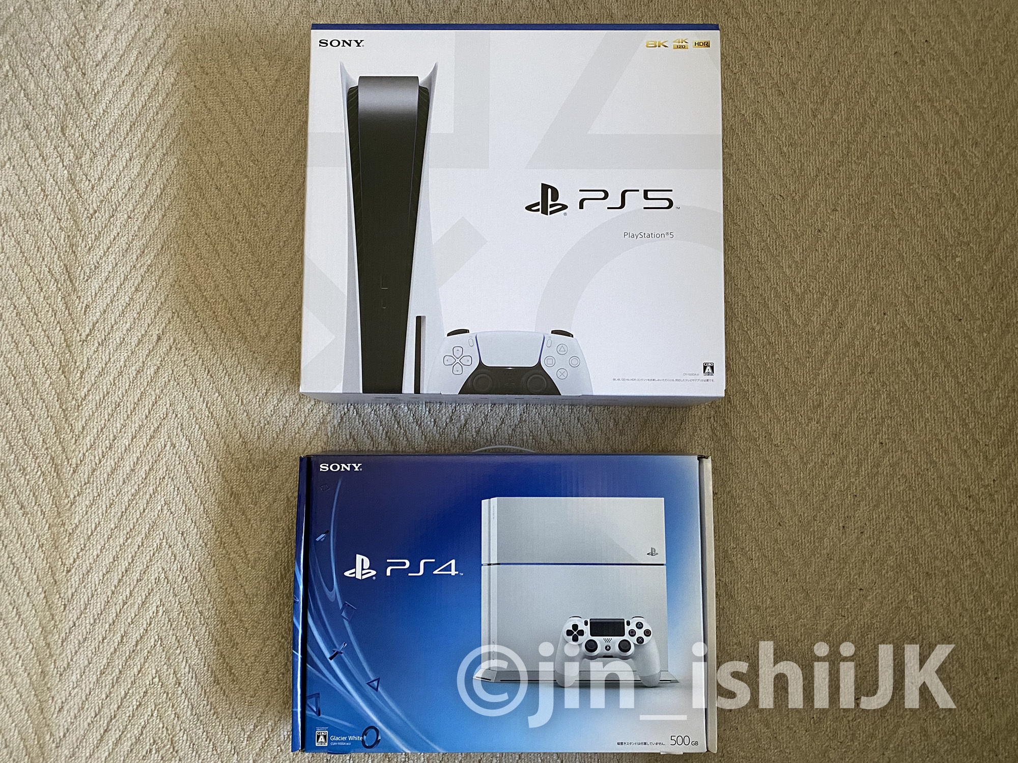 jin_ishiijkネタブログ PS5が発売日に届きました。が、しかし