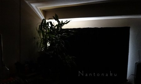 Nantonaku 黒のカーテン到着2