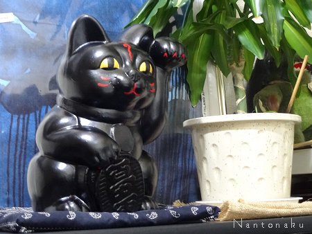 Nantonaku 部屋　黒い猫は福猫３