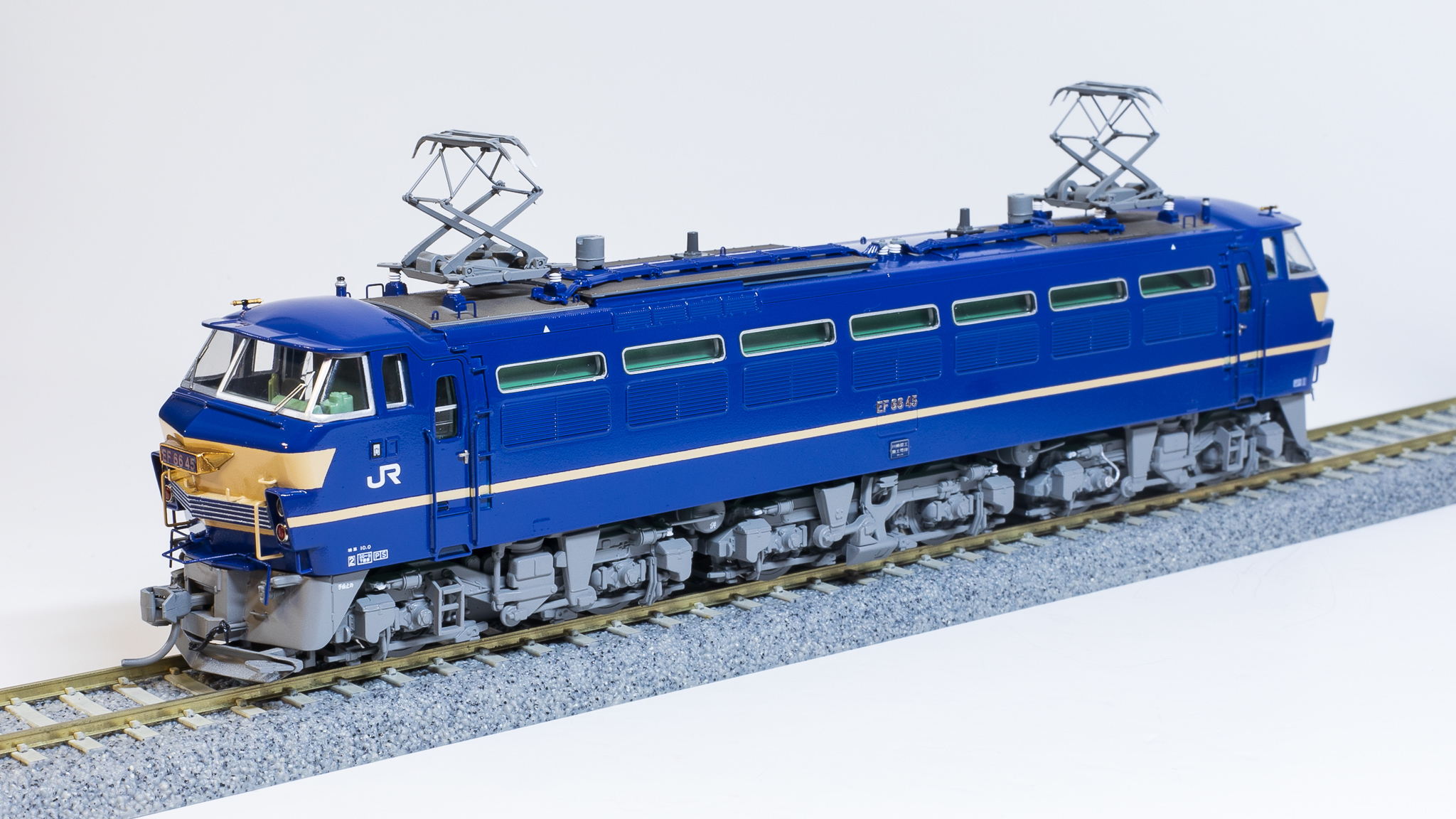 完成しました：EF66 下関仕様 - 鉄道模型