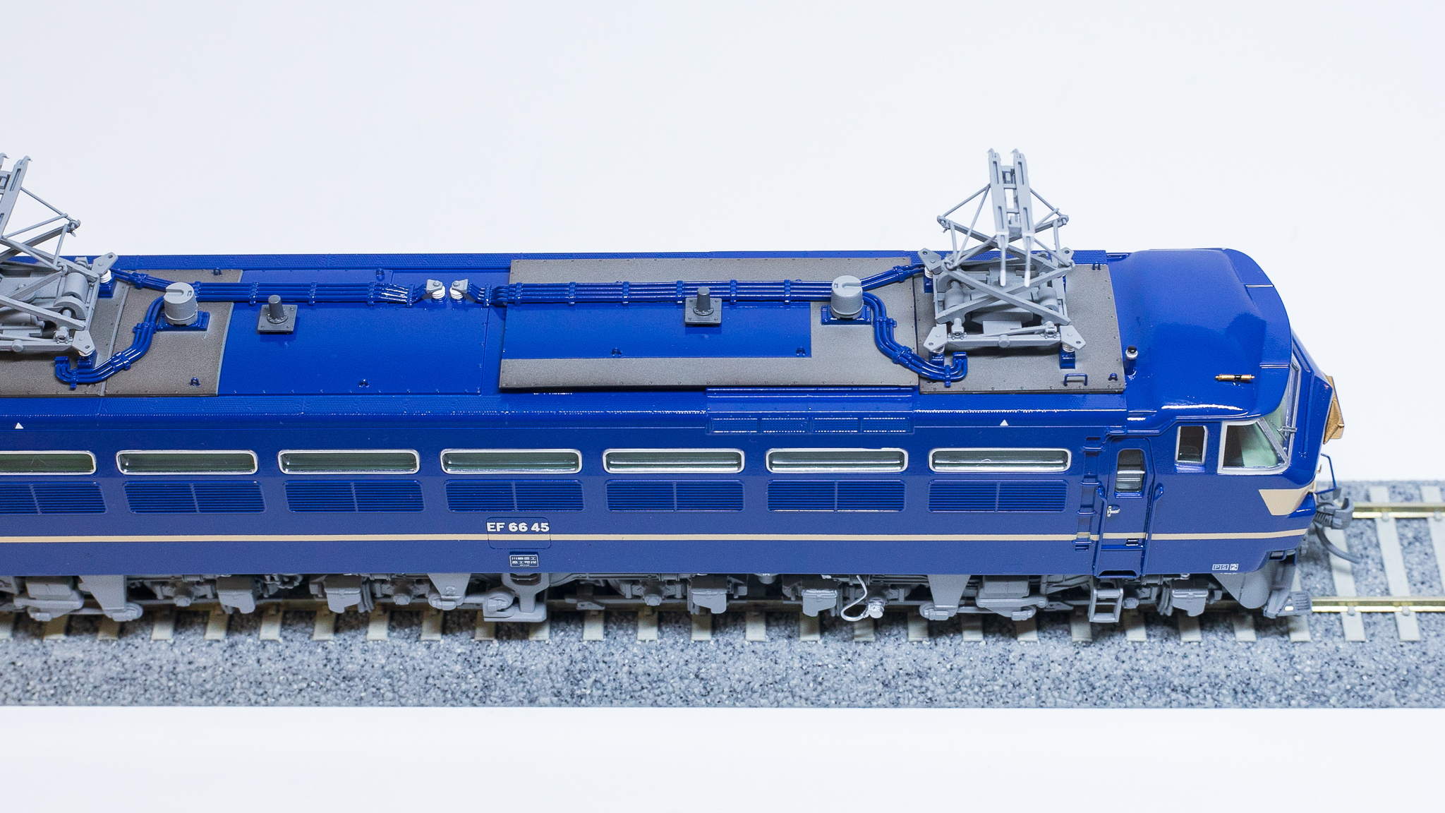 完成しました：EF66 下関仕様 - 鉄道模型