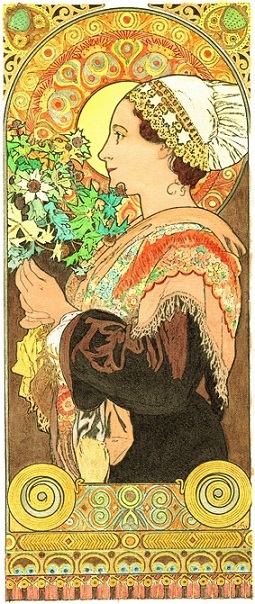 『アザミ』1902 完成