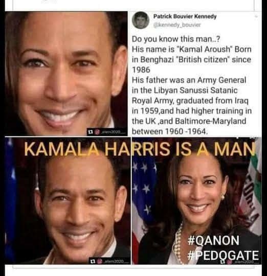 Kamara Harris is a man