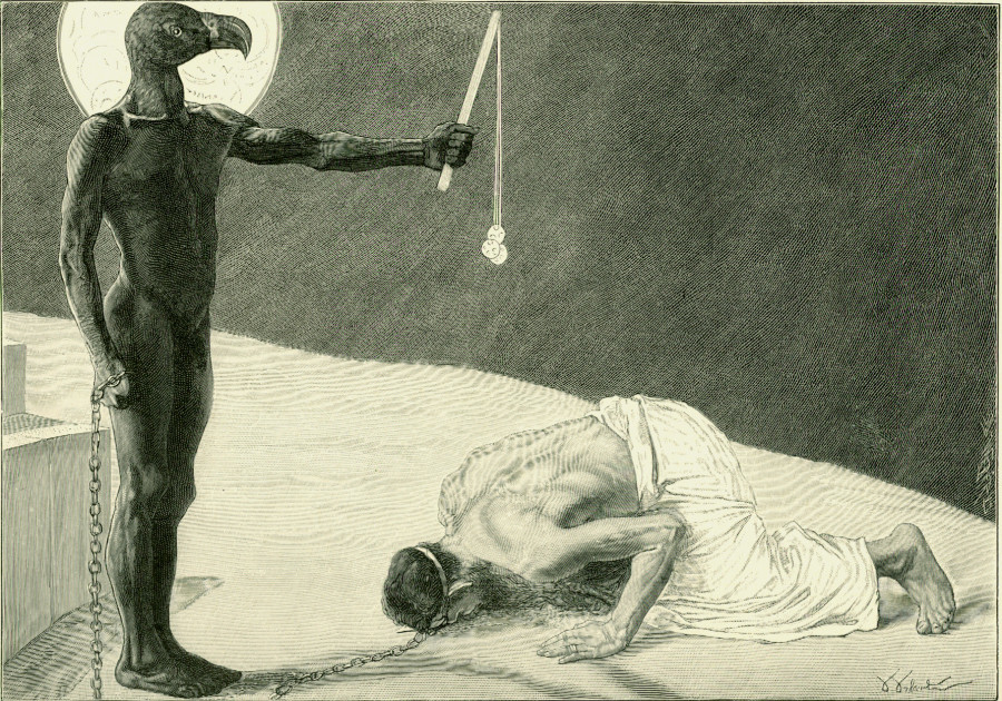 『金銭とその奴隷』 サシャ・シュナイダー(1896年頃）