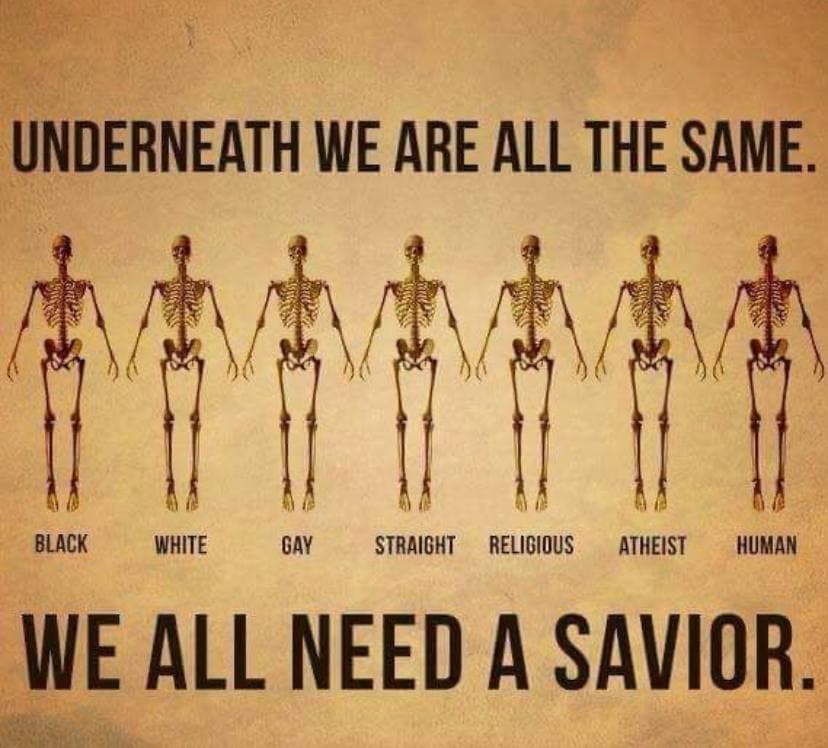 Underneath we are all the same