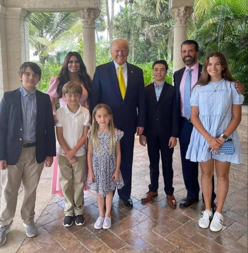 Our President and family today