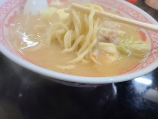 稲よし　味噌ﾊﾞﾀｰﾗｰﾒﾝ　麺ｽｰﾌﾟ