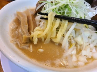 スガ井　味噌白湯　麺ｽｰﾌﾟ