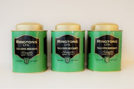 Ringtons Tea リントンズの限定紅茶缶は英国アンティーク 