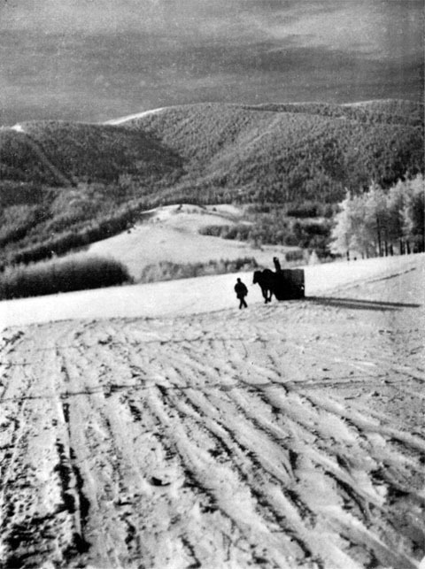 凍っていた雪路1937jul
