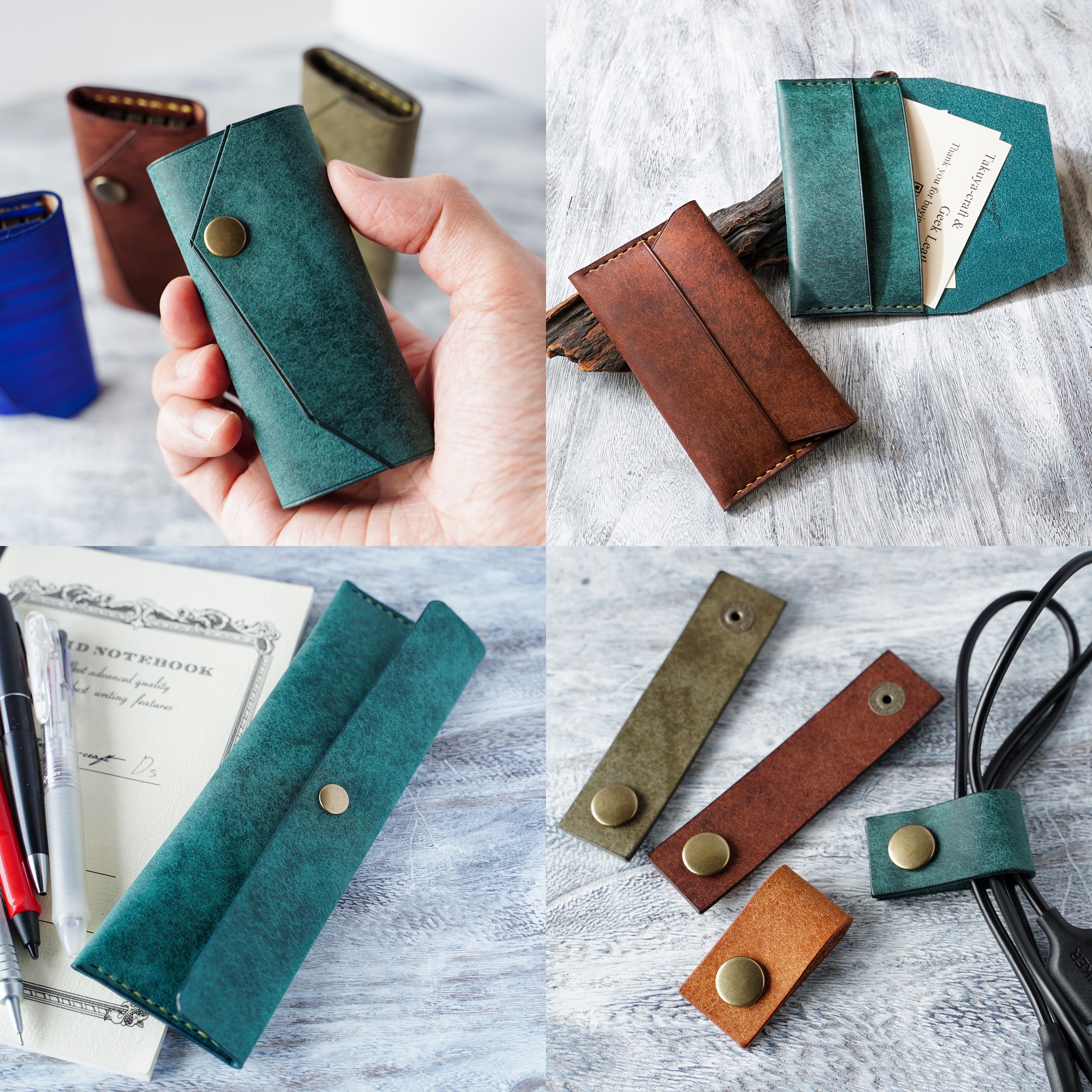プエブロレザーを使用した革小物4品を販売開始いたしました！ - Takuya-Craft＆TAURUS Leatherのブログ