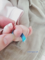 赤ちゃんの指のサイズ